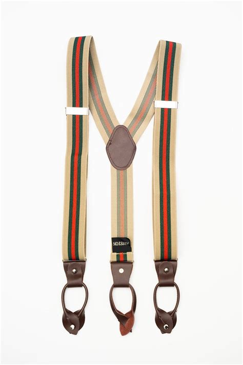 gucci suspenders vintage|gucci belt and suspenders.